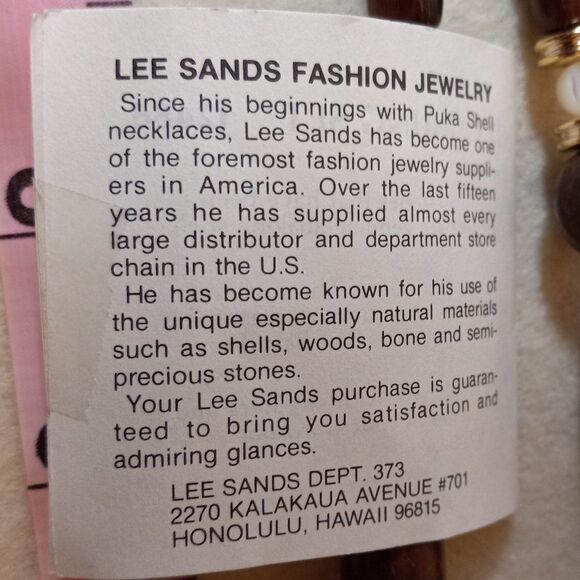 NWT Lee Sands Necklace and Earrings Set - Picture 4 of 10